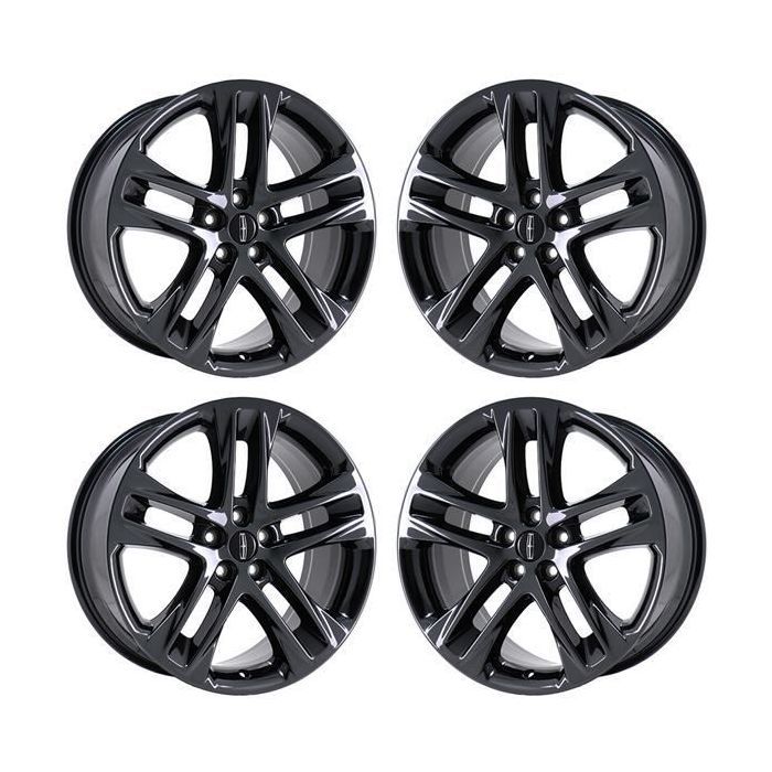 Lincoln MKC Wheel Rim PVD Black Chrome 10020 Stock Factory OEM Replacement