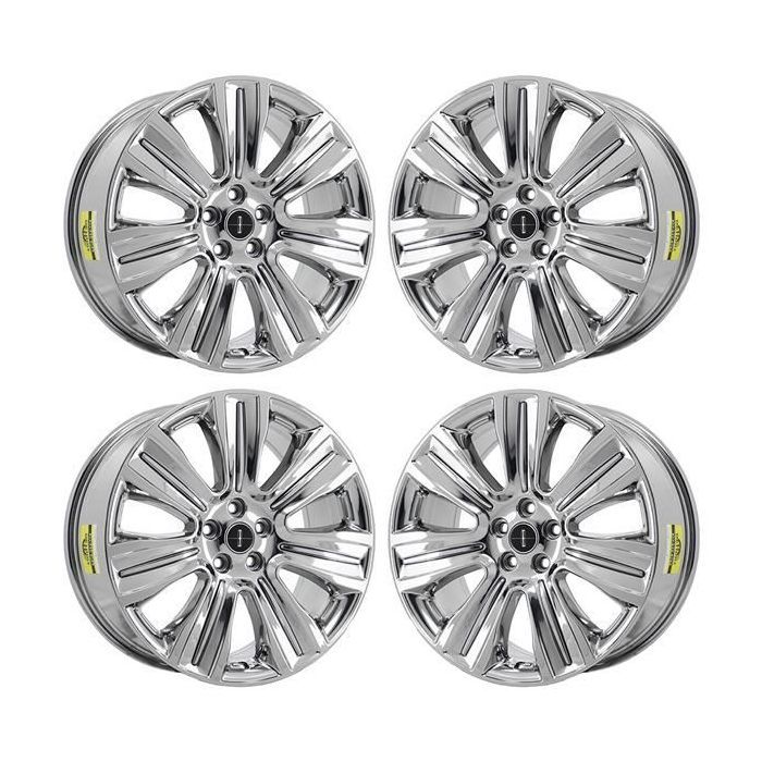 Lincoln MKC Wheel Rim PVD Bright Chrome 10021 Stock Factory OEM Replacement