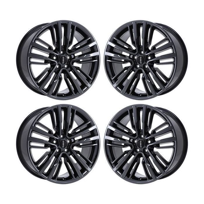 Lincoln MKC Wheel Rim PVD Black Chrome 10022 Stock Factory OEM Replacement