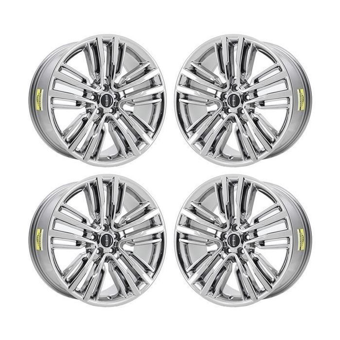 Lincoln MKC Wheel Rim PVD Bright Chrome 10022 Stock Factory OEM Replacement