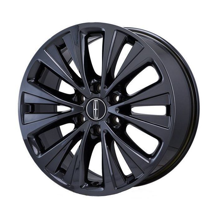 Lincoln Navigator Wheel Rim PVD Black Chrome 10025 Stock Factory OEM Replacement