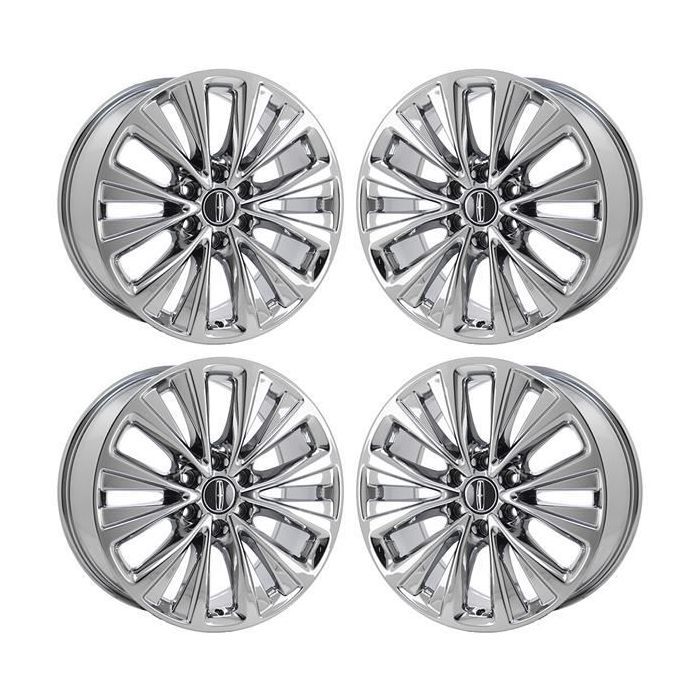Lincoln Navigator Wheel Rim PVD Bright Chrome 10025 Stock Factory OEM Replacement