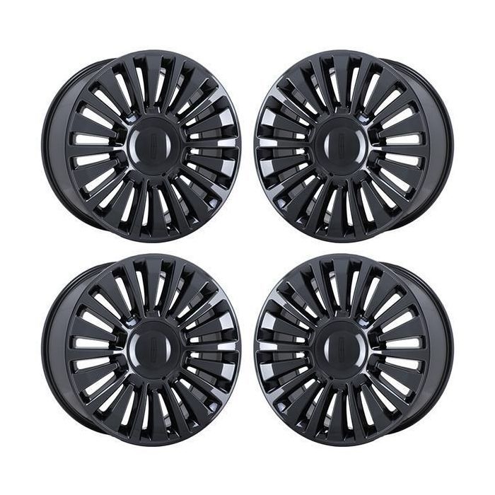 Lincoln Navigator Wheel Rim PVD Black Chrome 10026 Stock Factory OEM Replacement