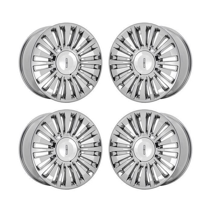 Lincoln Navigator Wheel Rim PVD Bright Chrome 10026 Stock Factory OEM Replacement