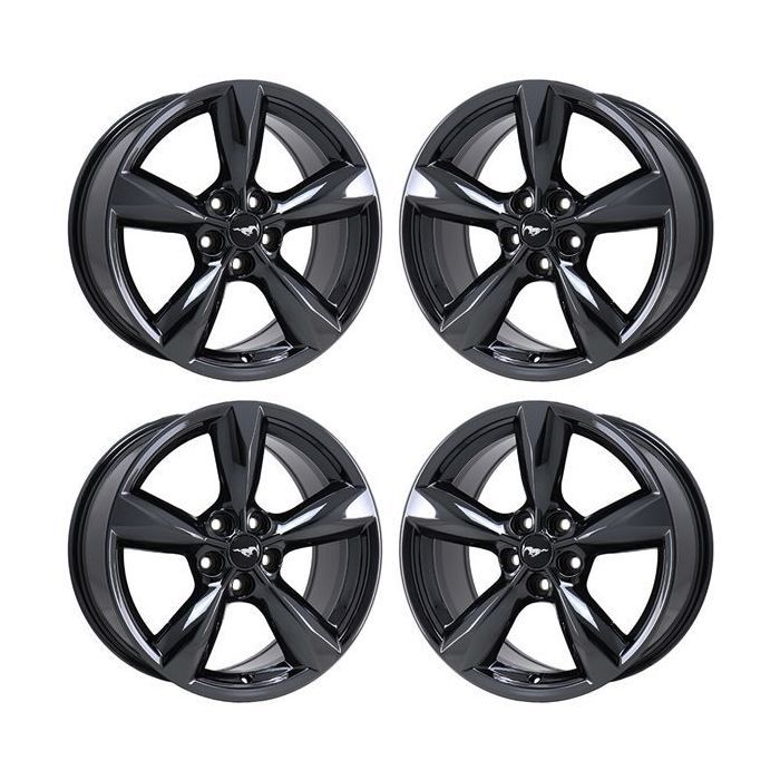 Ford Mustang Wheel Rim PVD Black Chrome 10029 Stock Factory OEM Replacement