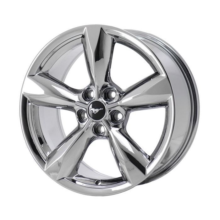 Ford Mustang Wheel Rim PVD Bright Chrome 10029 Stock Factory OEM Replacement