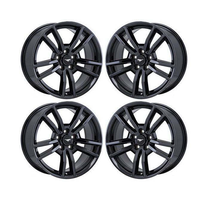 Ford Mustang Wheel Rim PVD Black Chrome 10030 Stock Factory OEM Replacement