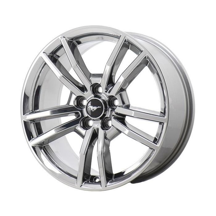 Ford Mustang Wheel Rim PVD Bright Chrome 10030 Stock Factory OEM Replacement