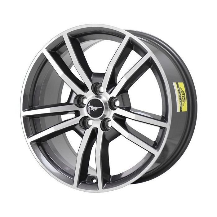 Ford Mustang Wheel Rim Machined Grey 10030 Stock Factory OEM Replacement