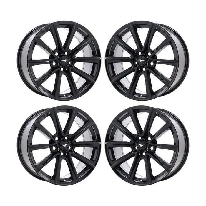 Ford Mustang Exchange Wheels Set of 4-Exchange Rims Set of 4 Gloss Black 10031
