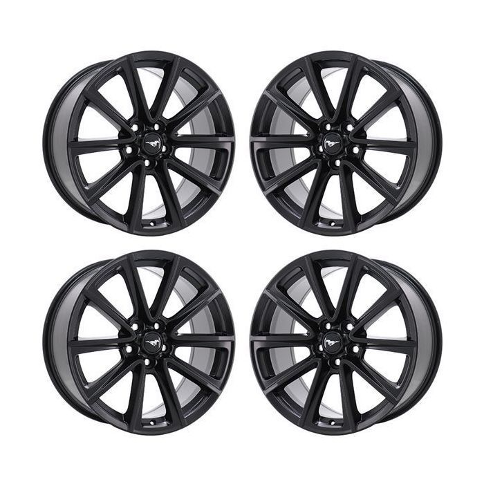 Ford Mustang Exchange Wheels Set of 4-Exchange Rims Set of 4 Satin Black 10031