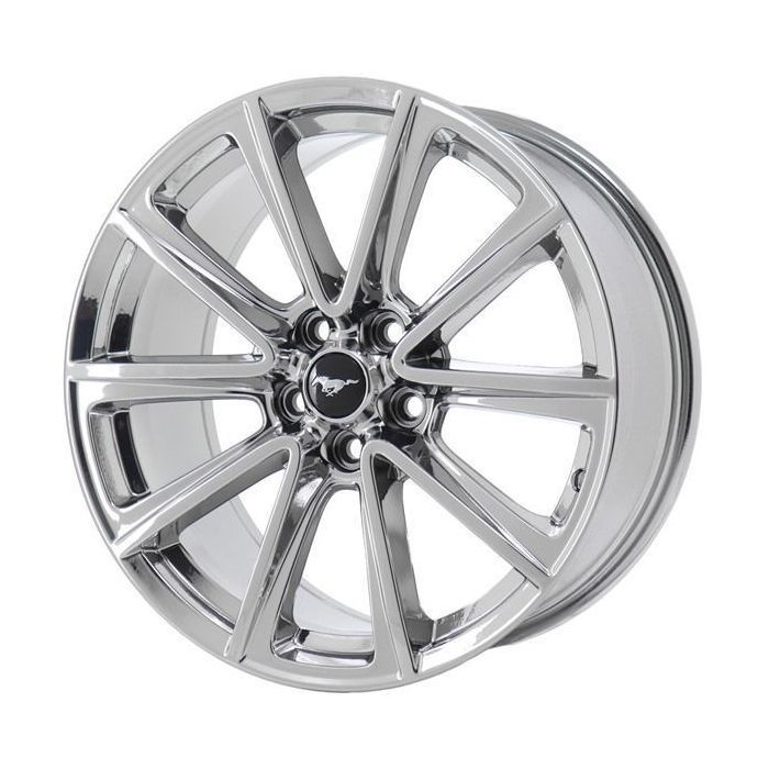 Ford Mustang Wheel Rim PVD Bright Chrome 10031 Stock Factory OEM Replacement