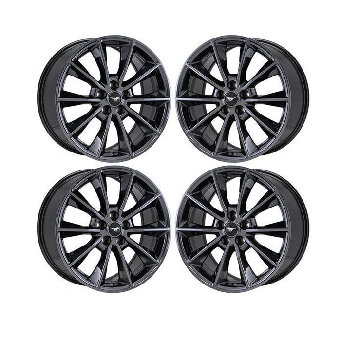 Ford Mustang Wheel Rim PVD Black Chrome 10032 Stock Factory OEM Replacement