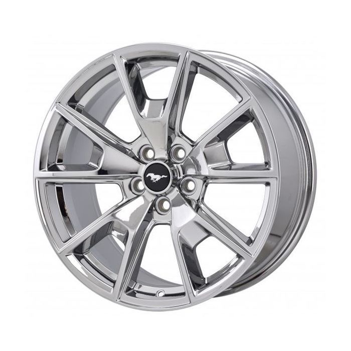 Ford Mustang Wheel Rim PVD Bright Chrome 10035 (F) Stock Factory OEM Replacement