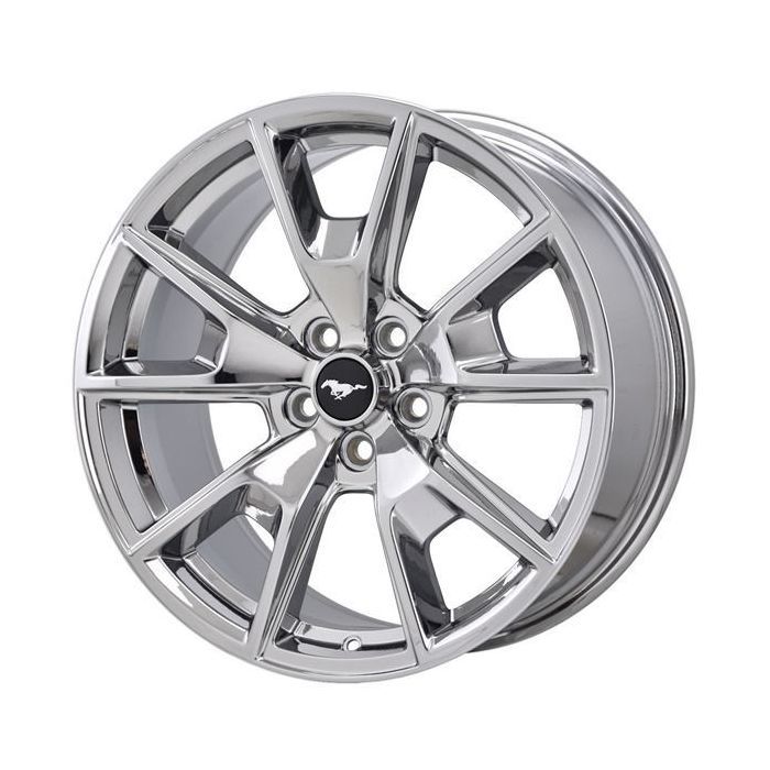 Ford Mustang Wheel Rim PVD Bright Chrome 10033 Stock Factory OEM Replacement