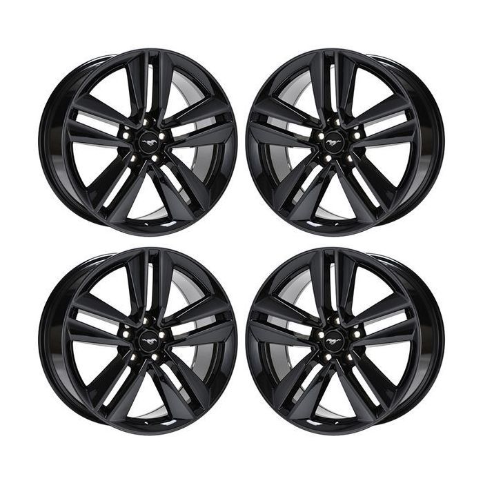 Ford Mustang Wheel Rim PVD Black Chrome 10034 Stock Factory OEM Replacement
