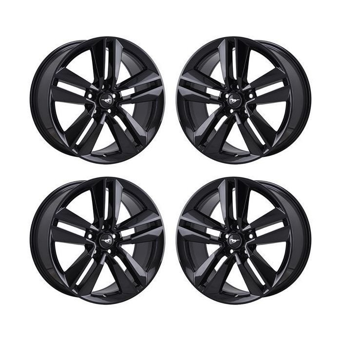 Ford Mustang Exchange Wheels Set of 4-Exchange Rims Set of 4 Gloss Black 10034