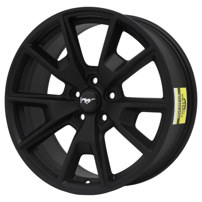 Ford Mustang Wheel Rim Satin Black 10037 (R) Stock Factory OEM Replacement