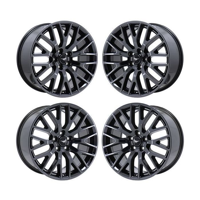 Ford Mustang Wheel Rim PVD Black Chrome 10036 (F) Stock Factory OEM Replacement