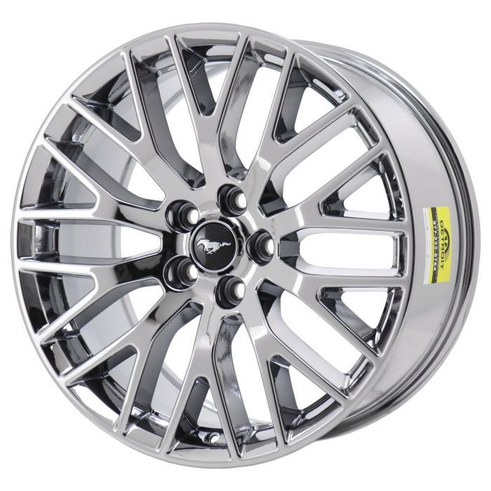 Ford Mustang Wheel Rim PVD Bright Chrome 10036 (F) Stock Factory OEM Replacement