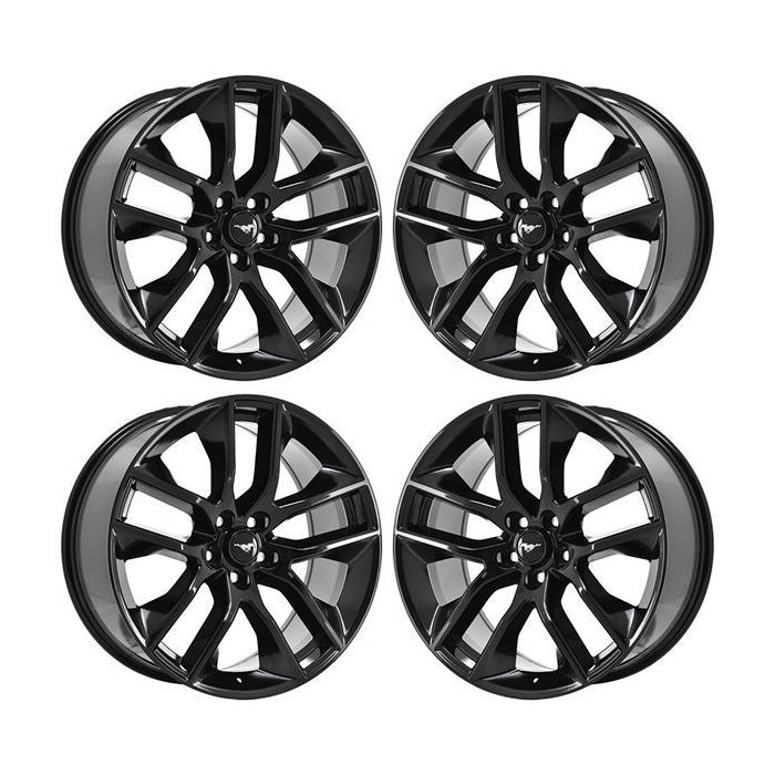 Ford Mustang Exchange Wheels Set of 4-Exchange Rims Set of 4 Gloss Black 10039