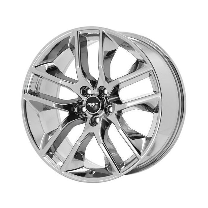 Ford Mustang Wheel Rim PVD Bright Chrome 10039 Stock Factory OEM Replacement
