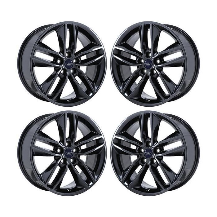 Ford Edge Wheel Rim PVD Black Chrome 10043 Stock Factory OEM Replacement