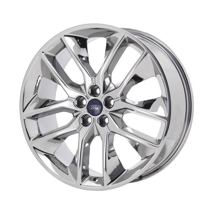 Ford Edge Wheel Rim PVD Bright Chrome 10046 Stock Factory OEM Replacement