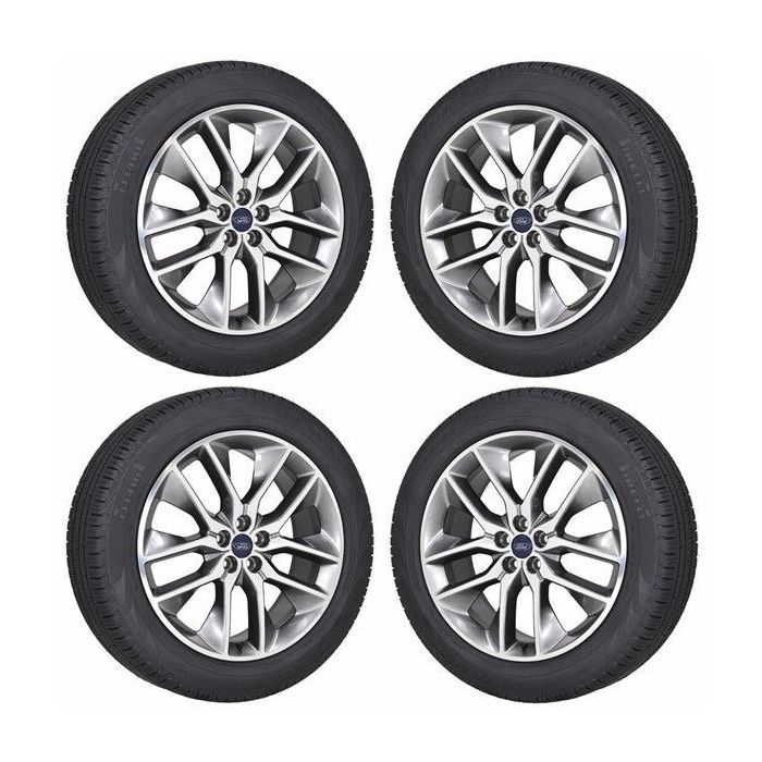 Ford Edge Wheel and Tire Sets-Wheel and Tire Packages-Wheel & Tire Sets-Wheel & Tire Packages-Wheel and Rim Sets-Wheel and Rim Packages-Wheel & Rim Sets -Wheel & Rim Packages Polished Grey 10046