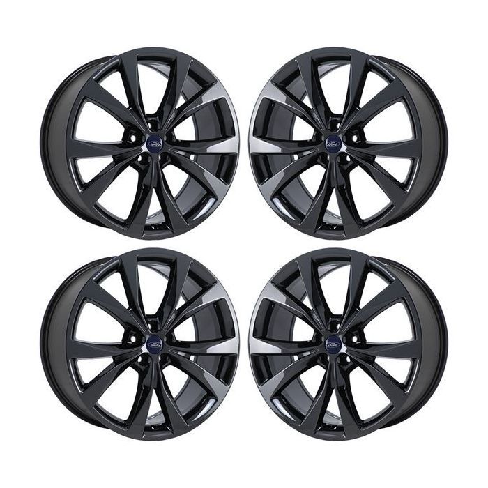 Ford Edge Wheel Rim PVD Black Chrome 10048 Stock Factory OEM Replacement