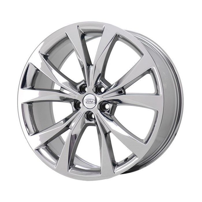 Ford Edge Wheel Rim PVD Bright Chrome 10048 Stock Factory OEM Replacement