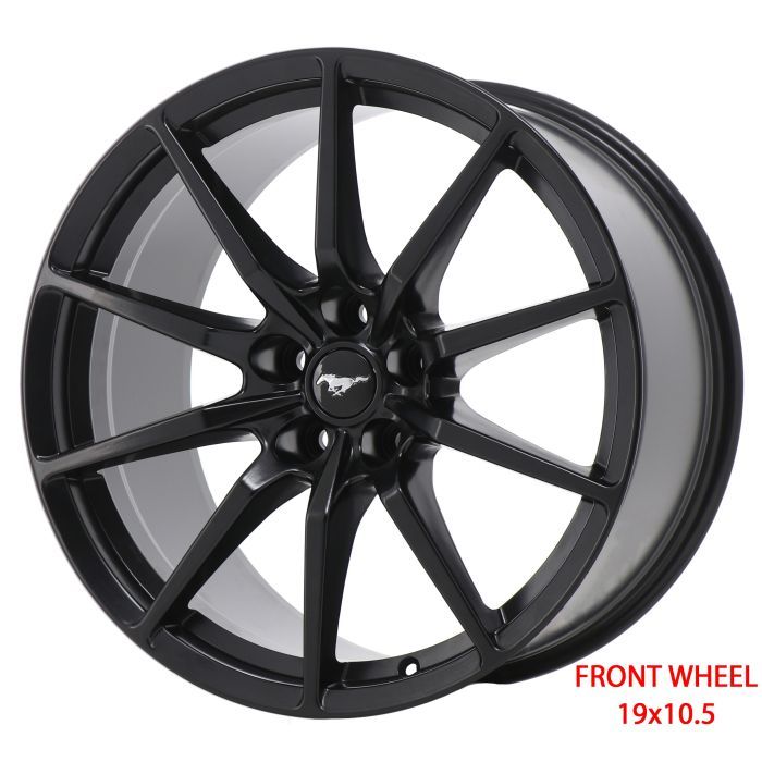 Ford Mustang Wheel Rim Satin Black 10053 (F) Stock Factory OEM Replacement