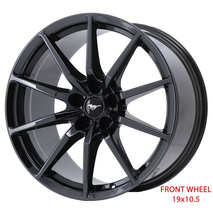 Ford Mustang Wheel Rim PVD Black Chrome 10053 (F) Stock Factory OEM Replacement