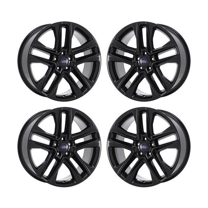 Ford Explorer Exchange Wheels Set of 4-Exchange Rims Set of 4 Gloss Black 10060