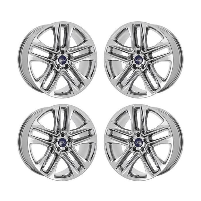 Ford Explorer Wheel Rim PVD Bright Chrome 10060 Stock Factory OEM Replacement