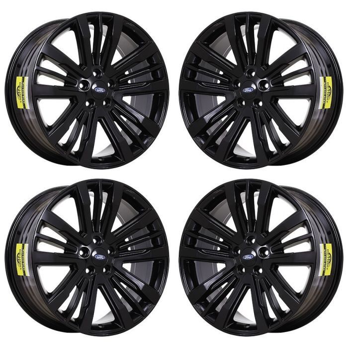 Ford Explorer Exchange Wheels Set of 4-Exchange Rims Set of 4 Satin Black 10062