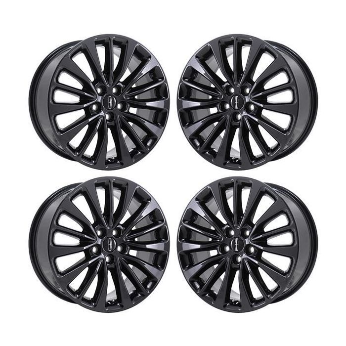 Lincoln MKX Wheel Rim PVD Black Chrome 10072 Stock Factory OEM Replacement