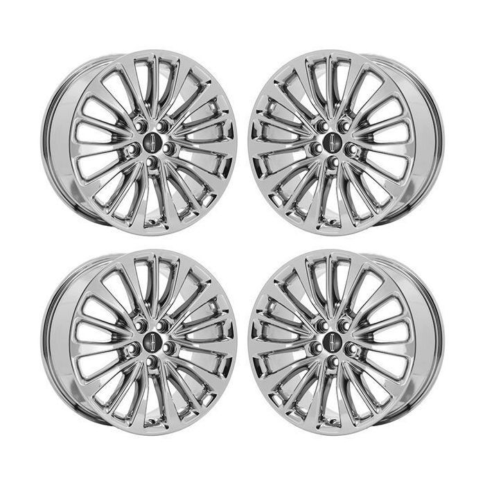 Lincoln MKX Wheel Rim PVD Bright Chrome 10072 Stock Factory OEM Replacement
