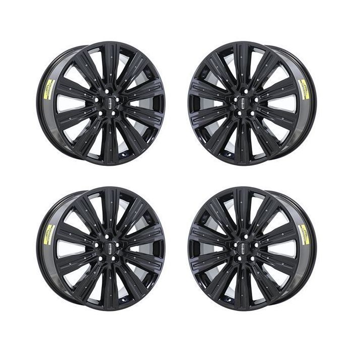 Lincoln MKX Exchange Wheels Set of 4-Exchange Rims Set of 4 Gloss Black 10073