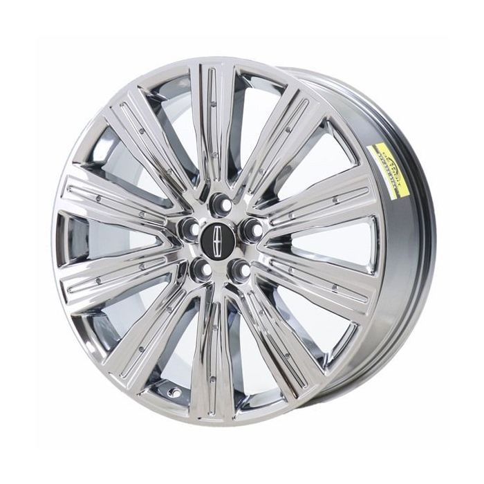 Lincoln MKX Wheel Rim PVD Bright Chrome 10073 Stock Factory OEM Replacement