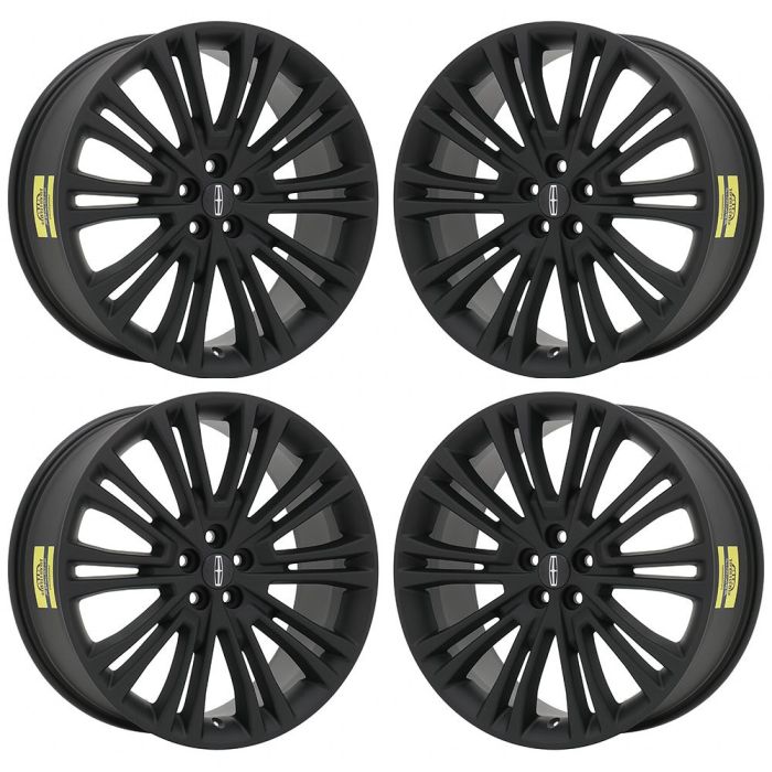 Lincoln MKX Exchange Wheels Set of 4-Exchange Rims Set of 4 Satin Black 10075