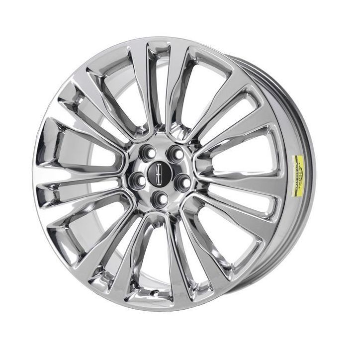 Lincoln MKX Wheel Rim PVD Bright Chrome 10077 Stock Factory OEM Replacement