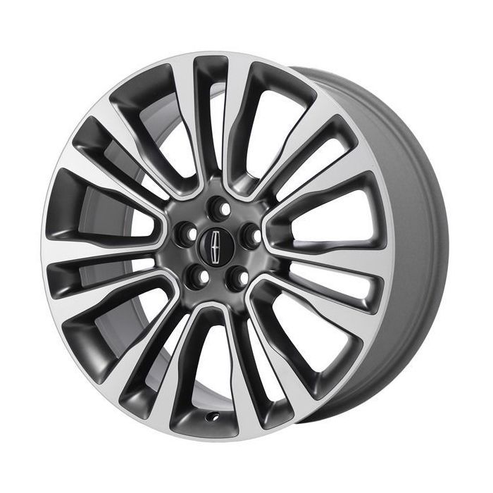 Lincoln MKX Wheel Rim Machined Hyper Silver 10077 Stock Factory OEM Replacement