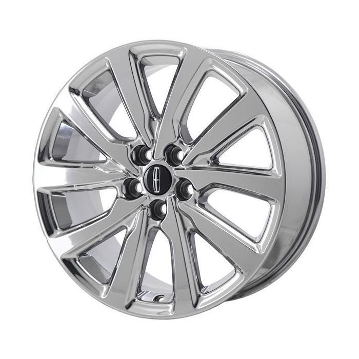 Lincoln Continental Wheel Rim PVD Bright Chrome 10087 Stock Factory OEM Replacement
