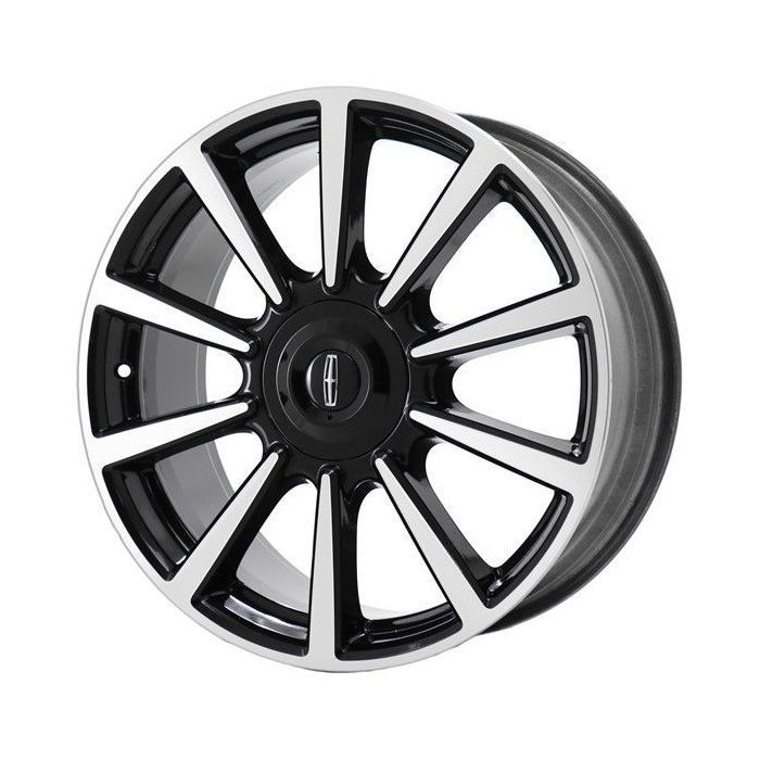 Lincoln Continental Wheel Rim Machined Black 10089 Stock Factory OEM Replacement