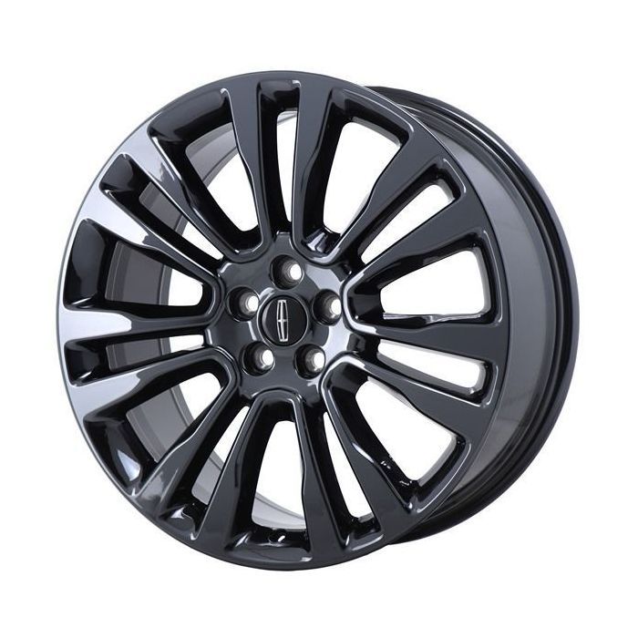 Lincoln Continental Wheel Rim PVD Black Chrome 10091 Stock Factory OEM Replacement