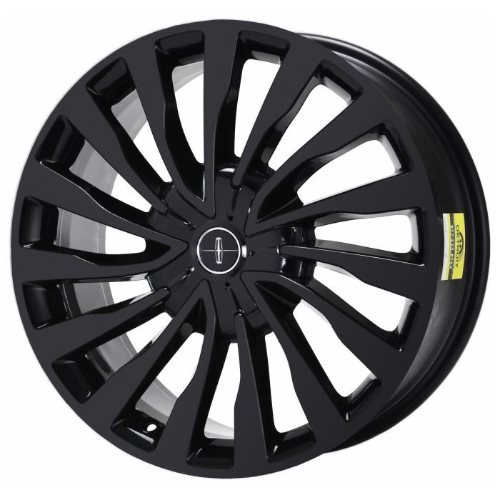 Lincoln Continental Wheel Rim Gloss Black 10092 Stock Factory OEM Replacement