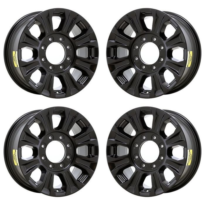 Ford F-250 Exchange Wheels Set of 4-Exchange Rims Set of 4 Satin Black 10097