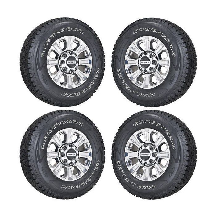 Ford F-250 Wheel and Tire Sets-Wheel and Tire Packages-Wheel & Tire Sets-Wheel & Tire Packages-Wheel and Rim Sets-Wheel and Rim Packages-Wheel & Rim Sets -Wheel & Rim Packages PVD Bright Chrome 10097