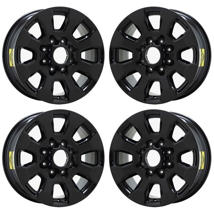 Ford F-250 Exchange Wheels Set of 4-Exchange Rims Set of 4 Gloss Black 10100